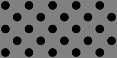 233 polka dots black on gray 2400x1200