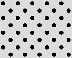 227 polka dots black on gainsboro gray 3000x2400