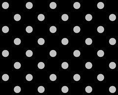 232 polka dots silver gray on black 3000x2400