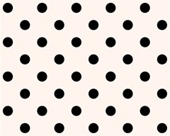 239 polka dots black on seashell 3000x2400