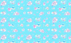 the cotton candy sheep pattern