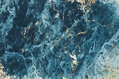 blue gold marble textured background