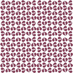 love in pieces print pattern design