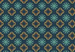 flowers pattern design abstract