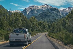 forest highway los alerces national park chubut province argentina