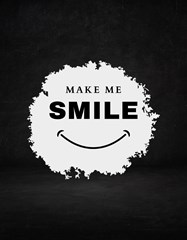 black and white simple make me smile shirt 20250203 014057 0000