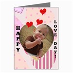 love05_bg3 Greeting Cards (Pkg of 8)