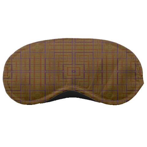 Driver s Plaid Sleeping Mask from ArtsNow.com Front