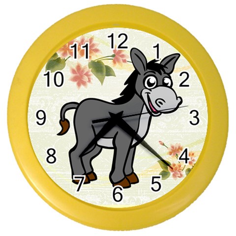 Rascal Color Wall Clock from ArtsNow.com Front