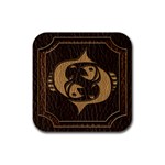 Pisces Rubber Square Coaster (4 pack)