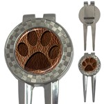 Leather-Look Paw 3-in-1 Golf Divot