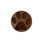 Leather-Look Paw Golf Ball Marker (10 pack)