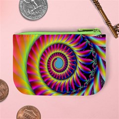 Fractal34 Mini Coin Purse from ArtsNow.com Back