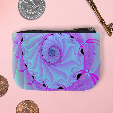 Fractal34 Mini Coin Purse from ArtsNow.com Back