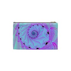 Fractal34 Cosmetic Bag (Small) from ArtsNow.com Back