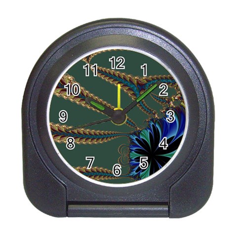 Fractal34 Travel Alarm Clock from ArtsNow.com Front