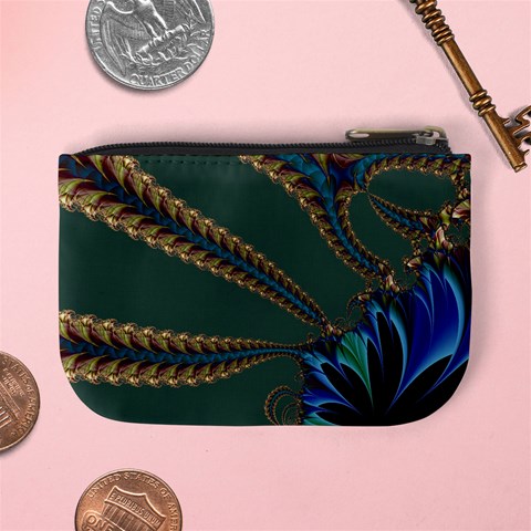 Fractal34 Mini Coin Purse from ArtsNow.com Back