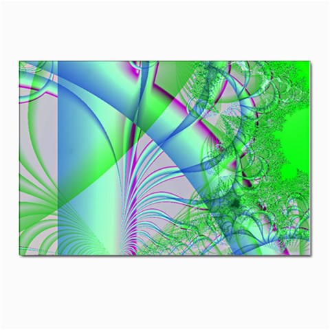 Fractal34 Postcard 4 x 6  (Pkg of 10) from ArtsNow.com Front