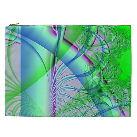 Fractal34 Cosmetic Bag (XXL) from ArtsNow.com Front