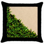 Papyrus1 Throw Pillow Case (Black)