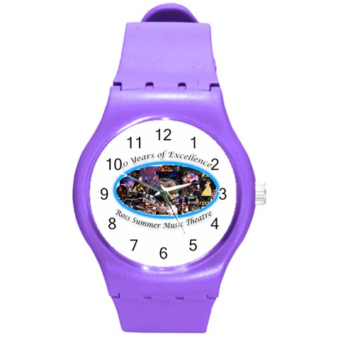 Rsmt 50 1 Blyears Round Plastic Sport Watch Medium from ArtsNow.com Front