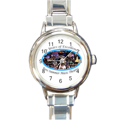 Rsmt 50 1 Blyears Round Italian Charm Watch from ArtsNow.com Front