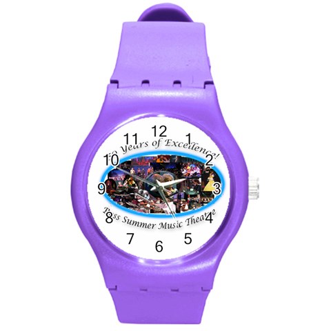 Rsmt 50 1 Blyears Round Plastic Sport Watch Medium from ArtsNow.com Front