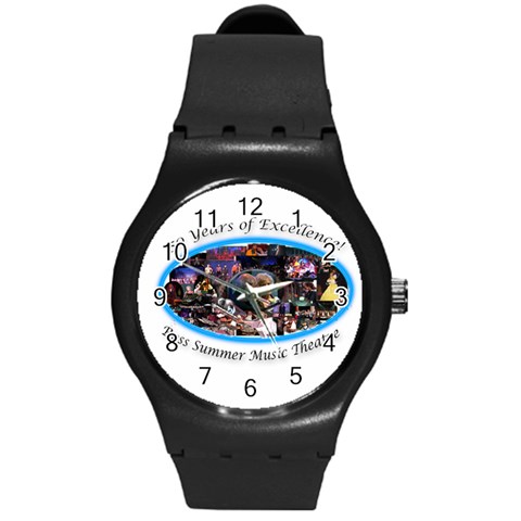 Rsmt 50 1 Blyears Round Plastic Sport Watch Medium from ArtsNow.com Front