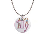 Tilly  1  Button Necklace