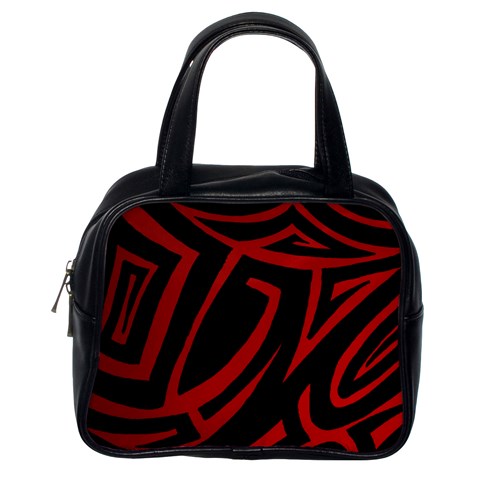 13 Red Tattoo Classic Handbag (One Side) from ArtsNow.com Front