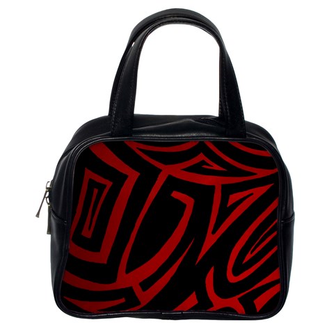 13 Red Tattoo Classic Handbag (Two Sides) from ArtsNow.com Back