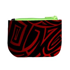 13 Red Tattoo Mini Coin Purse from ArtsNow.com Back