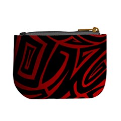 13 Red Tattoo Mini Coin Purse from ArtsNow.com Back