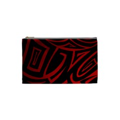 13 Red Tattoo Cosmetic Bag (Small) from ArtsNow.com Front