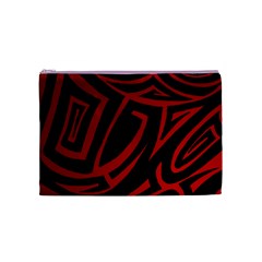 13 Red Tattoo Cosmetic Bag (Medium) from ArtsNow.com Front