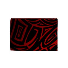 13 Red Tattoo Cosmetic Bag (Medium) from ArtsNow.com Front