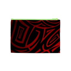 13 Red Tattoo Cosmetic Bag (Medium) from ArtsNow.com Back