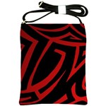 13 Red Tattoo Shoulder Sling Bag