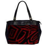 13 Red Tattoo Oversize Office Handbag (One Side)