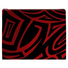 13 Red Tattoo Cosmetic Bag (XXXL) from ArtsNow.com Front