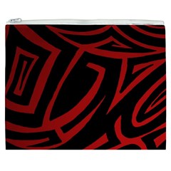 13 Red Tattoo Cosmetic Bag (XXXL) from ArtsNow.com Front