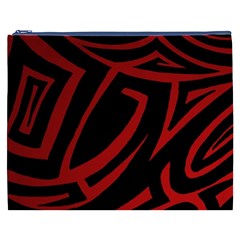 13 Red Tattoo Cosmetic Bag (XXXL) from ArtsNow.com Front