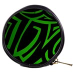 13 Green Tattoo Mini Makeup Bag