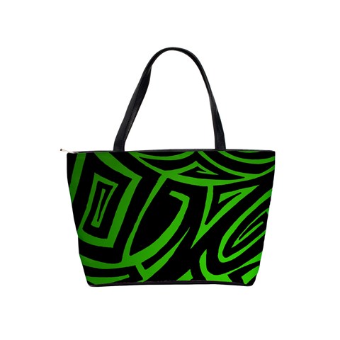 13 Green Tattoo Classic Shoulder Handbag from ArtsNow.com Back