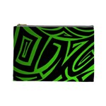 13 Green Tattoo Cosmetic Bag (Large)