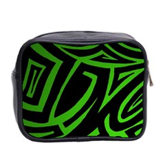 13 Green Tattoo Mini Toiletries Bag (Two Sides) from ArtsNow.com Back