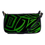 13 Green Tattoo Shoulder Clutch Bag