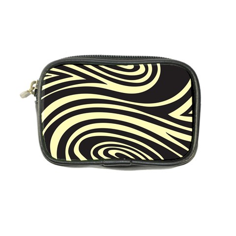 Yellow Zebra Coin Purse from ArtsNow.com Front