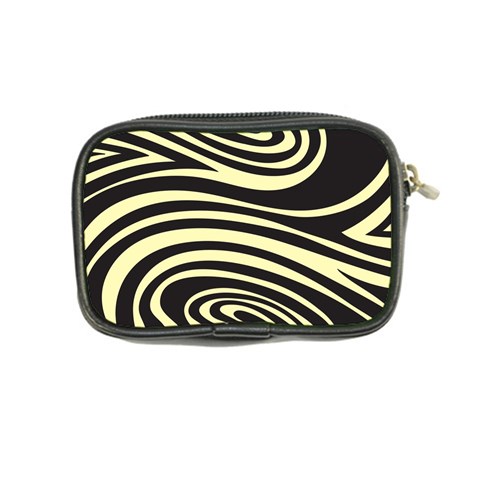 Yellow Zebra Coin Purse from ArtsNow.com Back