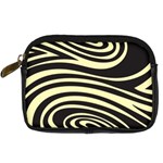 Yellow Zebra Digital Camera Leather Case